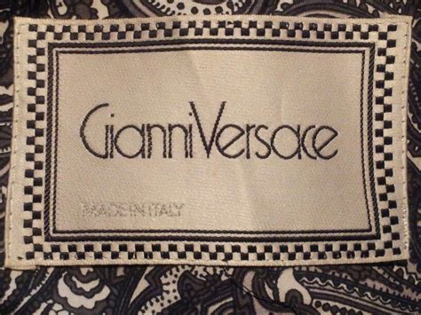 vintage gianni versace dress|vintage gianni versace label.